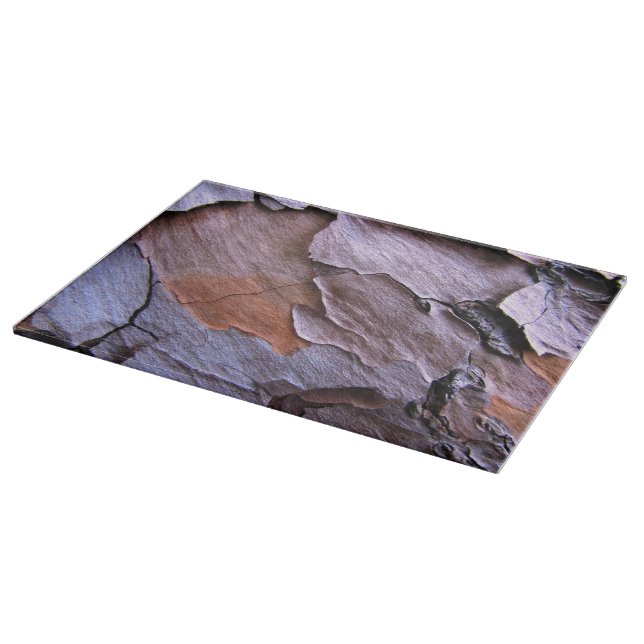 Pine Bark Glass Trivet Cutting Board (Corner)