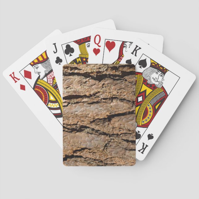 Pine Bark Playing Cards (Back)