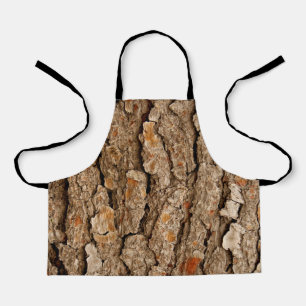 Pine Bark Texture Apron