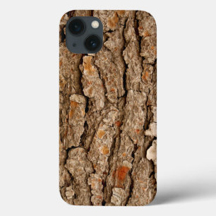 Pine Bark Texture iPhone 13 Case