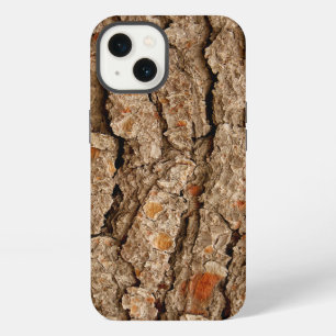 Pine Bark Texture iPhone Case