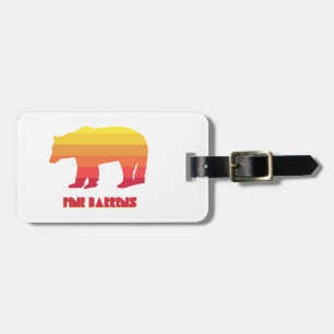 Pine Barrens Bear Luggage Tag