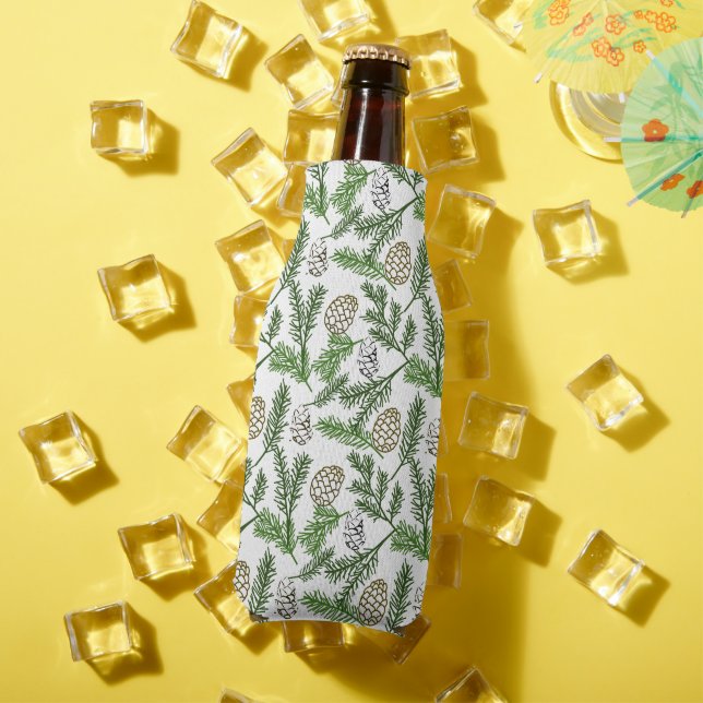 Pine Branches Bottle Cooler (In Situ Summer)