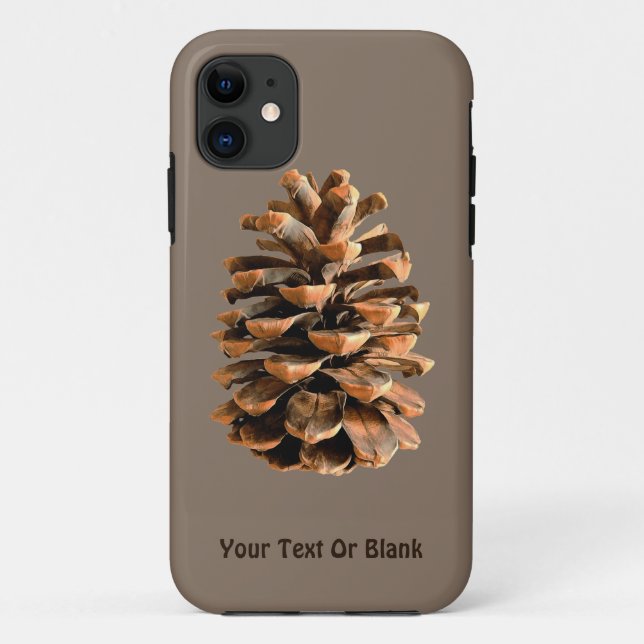 Pine Cone Case-Mate iPhone Case (Back)