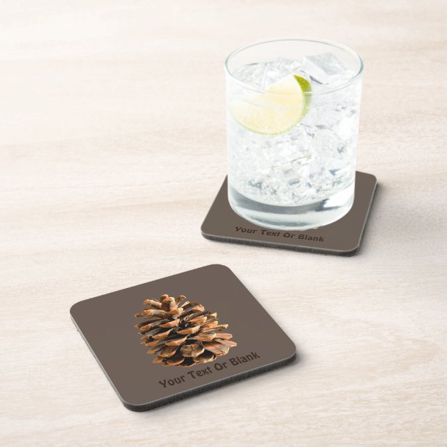 Pine Cone Coaster (Right Side)