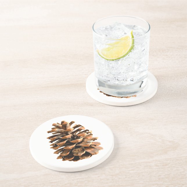 Pine Cone Coaster (Side)