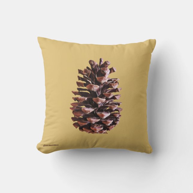 Pine Cone Cushion (Front)