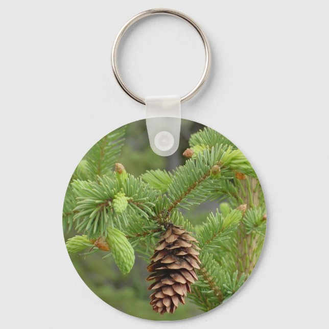 Pine Cone Key Chain (Front)