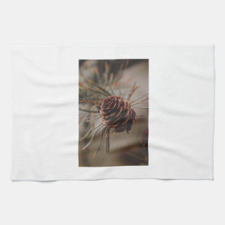 Pine Cone Kitchen Towel