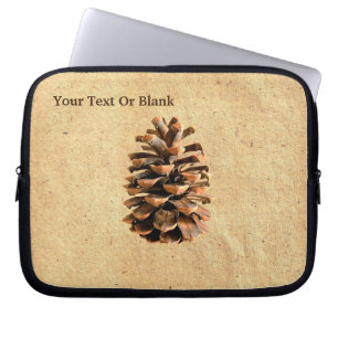 Pine Cone Laptop Sleeve