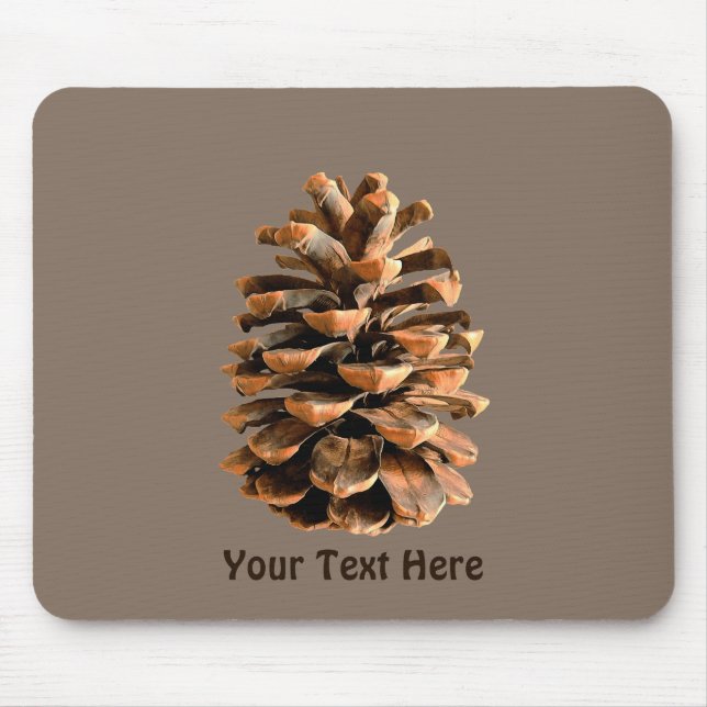 Pine Cone Mouse Pad (Front)