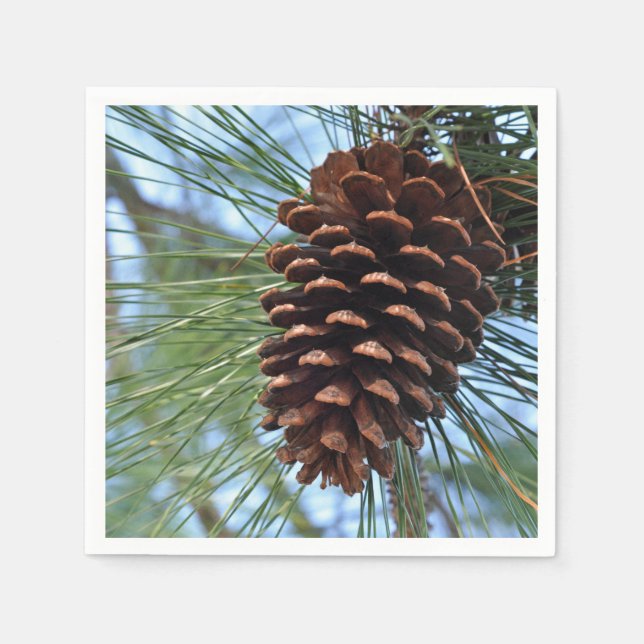 Pine Cone Napkin (Front)