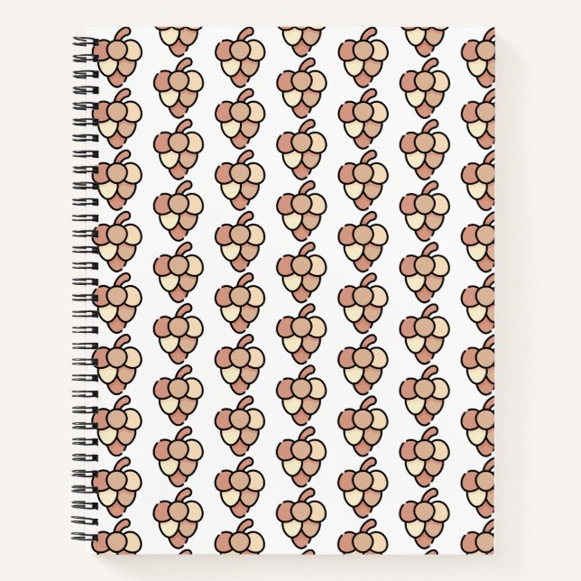 pine cone notebook (Front)