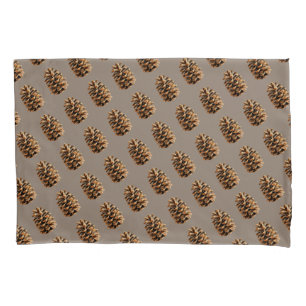 Pine Cone Pillowcase