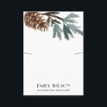 PINE CONE TREE BRANCH NECKLACE  BRACELET DISPLAY BUSINESS CARD<br><div class="desc">If you need any further customisation please feel free to message me on yellowfebstudio@gmail.com.</div>