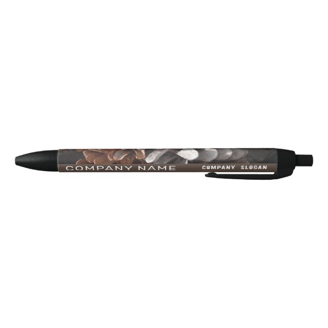 Pine Cones, Conifer Company/Event Black Ink Pen (Bottom)