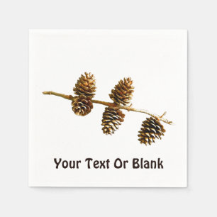 Pine Cones Napkin