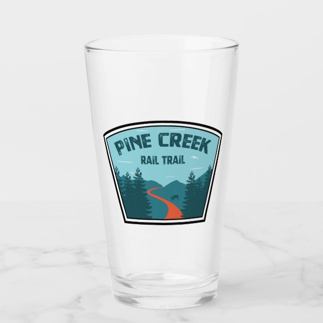 Pine Creek Rail Trail Glass (Front)