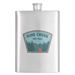 Pine Creek Rail Trail Hip Flask