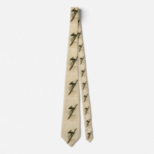 Pine Creeping Warbler - Audubon's Birds of America Tie