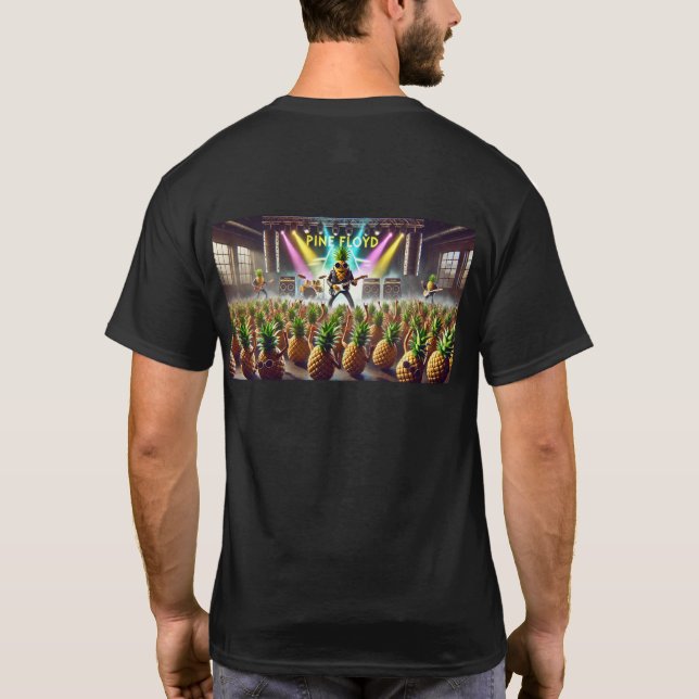 Pine Floyd Live – The Pineapple Empire  T-Shirt (Back)
