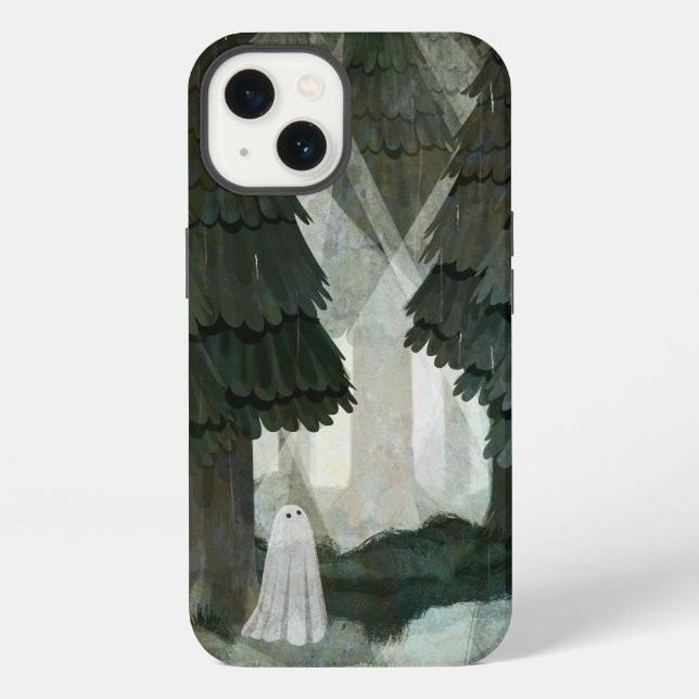 Pine Forest Ghost iPhone Case (Back)