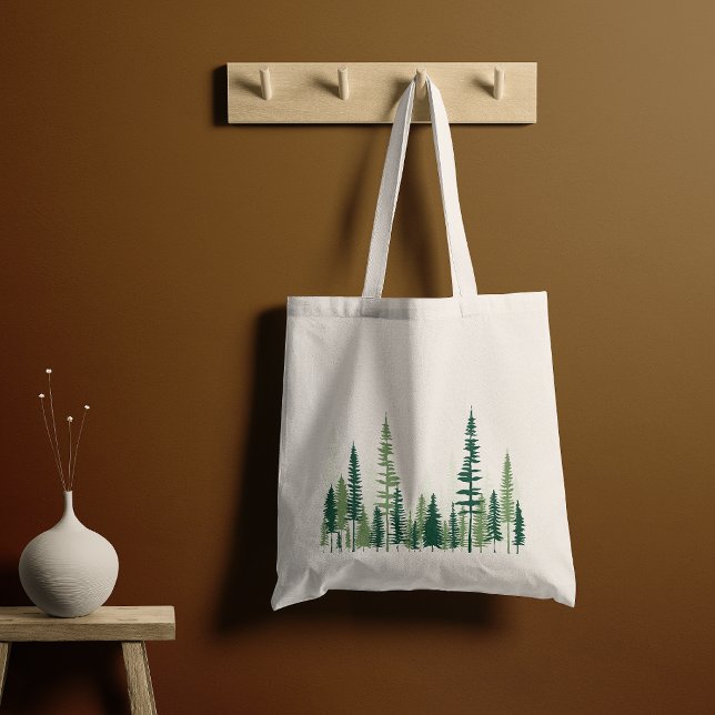 Pine Forest Green Tote Bag (Creator Uploaded)