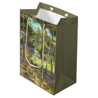 Pine forest medium gift bag