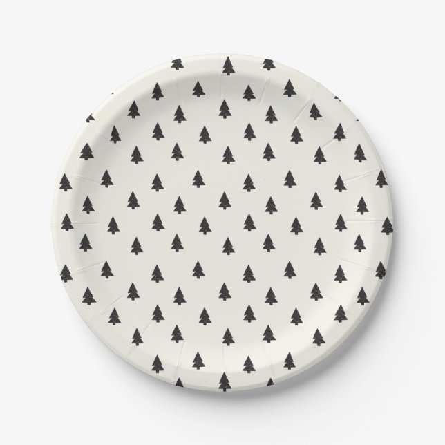 Pine Forest | Paper Plate (Front)
