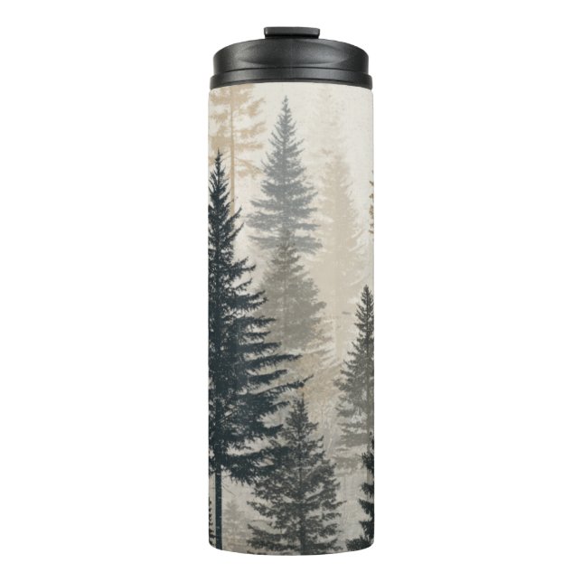 Pine Forest Thermal Tumbler (Front)