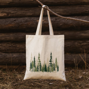 Pine Forest Tote Bag