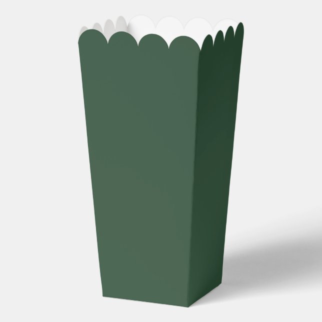 Pine Green Favour Box (Front)