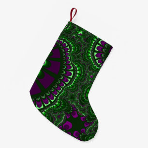 Pine Green Remix Small Christmas Stocking