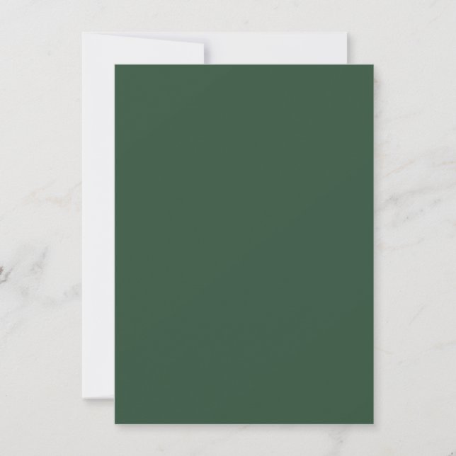 Pine Green Save The Date (Front)