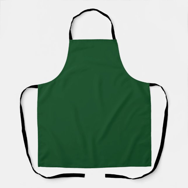 Pine Green  (solid colour)  Apron (Front)