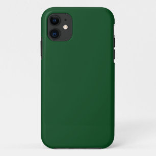 Pine Green  (solid colour)  iPhone 11 Case