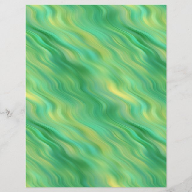Pine Green Wavy Texture (Front)