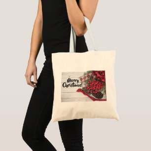 Pine & Holly Collection Tote Bag
