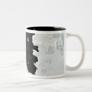 Pine Island Bay in West Antarctica Two-Tone Coffee Mug