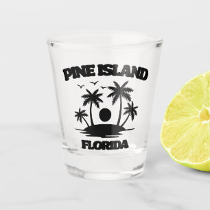 Pine Island Florida Shot Glass