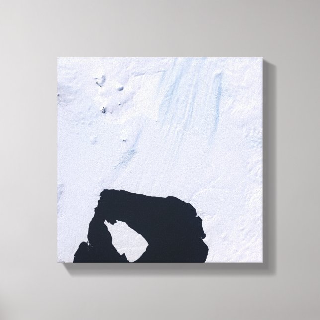 Pine Island Glacier Canvas Print (Front)