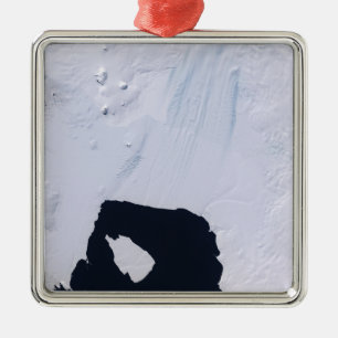 Pine Island Glacier Metal Ornament