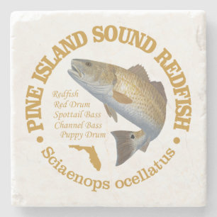 Pine Island Sound (redfish) Stone Coaster