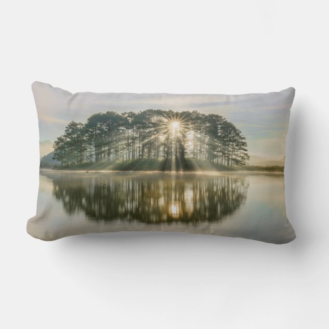 Pine Island Sunray Lumbar Cushion (Front)
