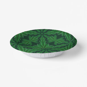 Pine Mandala Forest Paper Bowls Paper Plate