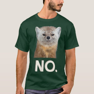 Pine Marten Funny Animal Meme Men Women Kids T-Shirt