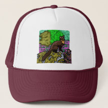 Pine Marten in Heather