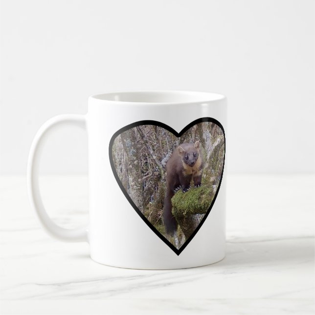 Pine Marten Mug (Left)
