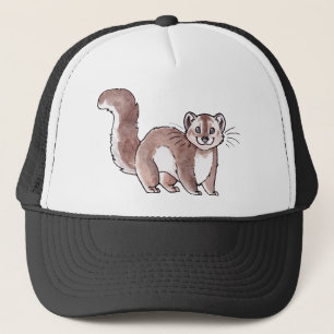 Pine Marten Trucker Hat