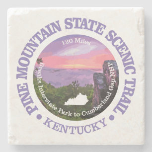 Pine Mountain State Scenic Trail (rd) Stone Coaster